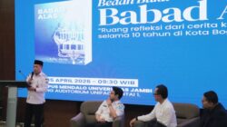 Gubernur Al Haris Hadiri Bedah Buku Babad Alas, karya Autobiografi-Reflektif Wamendagri Bima Arya Sugiarto