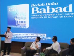 Gubernur Al Haris Hadiri Bedah Buku Babad Alas, karya Autobiografi-Reflektif Wamendagri Bima Arya Sugiarto
