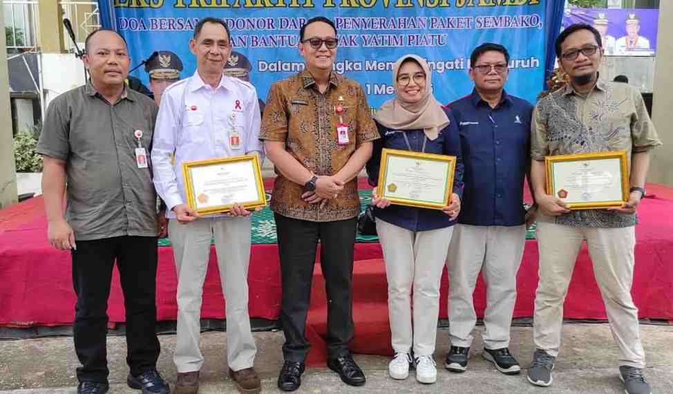 Kabar membanggakan datang dari dunia usaha di Provinsi Jambi. PetroChina International Jabung Ltd. sukses meraih penghargaan Platinum dalam program pencegahan dan penanggulangan HIV/AIDS di tempat kerja.