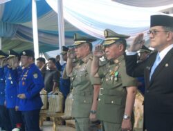 Wakil Gubernur Jambi Hadiri Upacara HUT Satpol PP, HUT Damkar dan HUT Satlinmas di Kota Palembang