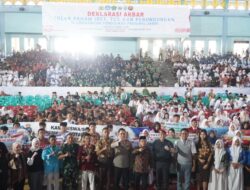 Belasan Ribu Pelajar Jambi Deklarasi Tolak IRET, TCC dan Bullying