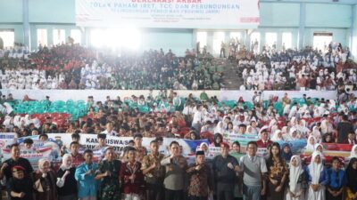Belasan Ribu Pelajar Jambi Deklarasi Tolak IRET, TCC dan Bullying