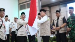 Lepas Kloter Perdana Keberangkatan Haji 2026 Provinsi Jambi, Gubernur Al Haris Tegaskan Komitmen Pelayanan Terbaik untuk Jema’ah