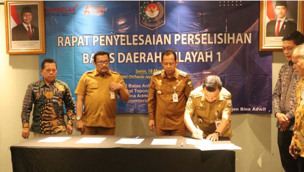 Gubernur Al Haris: Batang Hari dan Muaro Jambi Sepakat Serahkan Keputusan Tapal Batas ke Kemendagri