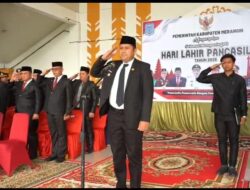 Upacara Hari Lahir Pancasila, Bupati M. Syukur Ingatkan Disiplin ASN, Semangat Gotong Royong dan Kebersamaan