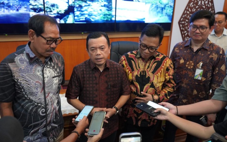 Gubernur Al Haris Terima Audensi Direktur Utama BPJS Ketenagakerjaan
