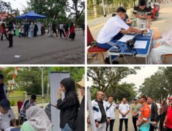 Kantor Imigrasi Kerinci Buka Layanan Pasporia di CFD Merangin, Warga Antusias Sambil Berolahraga