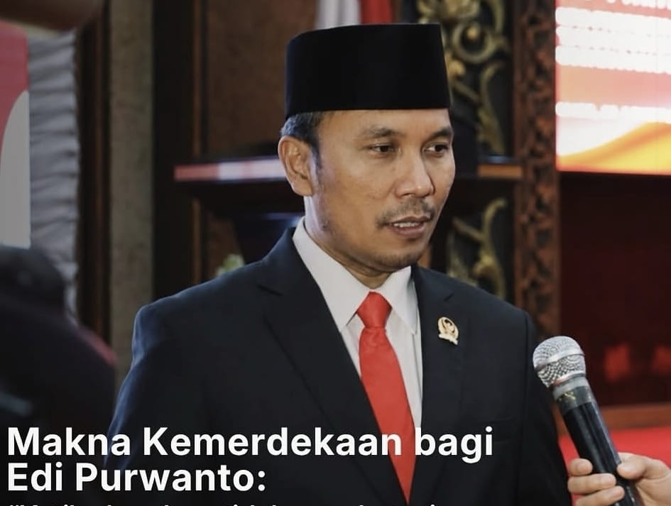 Edi Purwanto, Anggota DPR RI Fraksi PDI Perjuangan Dapil Provinsi Jambi