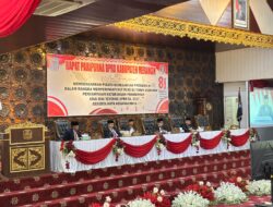 Ketua DPRD Merangin M Rifaldi Pimpin Rapat Paripurna Dengarkan Pidato Kenegaraan Presiden Prabowo