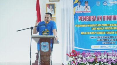 Buka Pelatihan BOSP 2026, Bupati M. Syukur Minta Guru Berinovasi hingga Mengajar di Pelosok