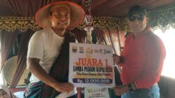Merangin Juara Pertama Parade Kapal Hias 2026