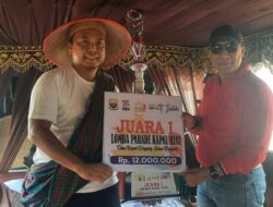 Merangin Juara Pertama Parade Kapal Hias 2026