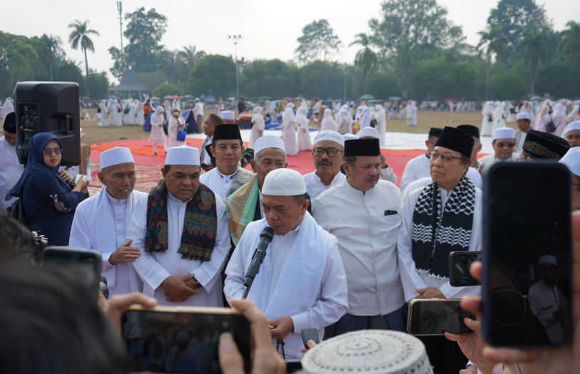 Kemarau Lima Bulan, Pemprov Jambi Gelar Salat Istisqa, Gubernur Al Haris: Kita Bermunajat kepada Allah