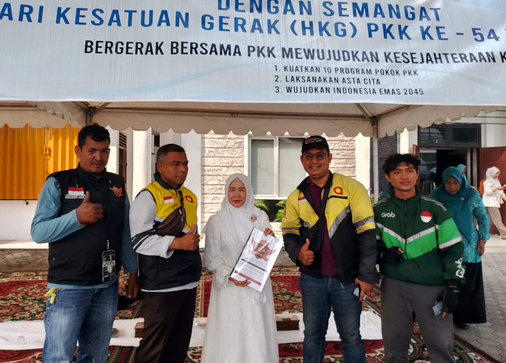 Rabu Berkah TP PKK Jambi Bersama Bapenda Hadirkan Sarapan dan Informasi Layanan Samsat
