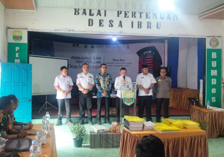 Gubernur: Pemprov Jambi Dukung Penguatan Desa Antikorupsi, Desa Ibru Jadi Calon Percontohan