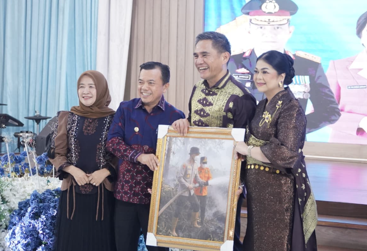 Hadiri Kenal Pamit Kapolda Jambi, Al Haris: Ada Awal ada Akhir, Yang Penting Kita Mengabdi di Bawah Merah Putih
